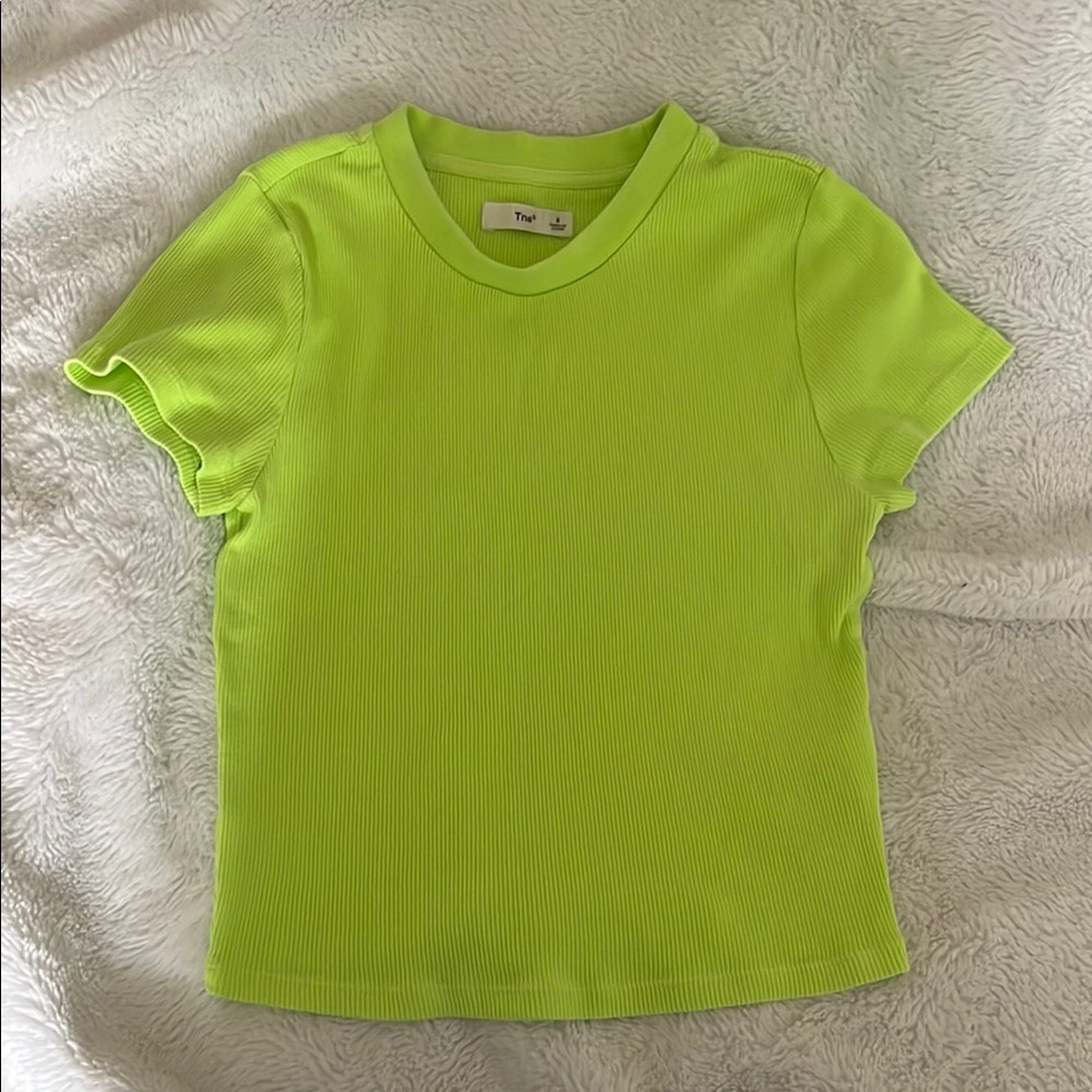Aritzia Tna Ribbed Crop Top